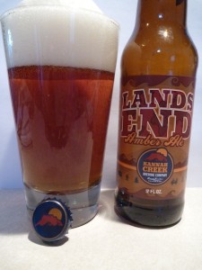 Lands End Amber Ale Pour