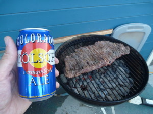 Kolsch and Steak