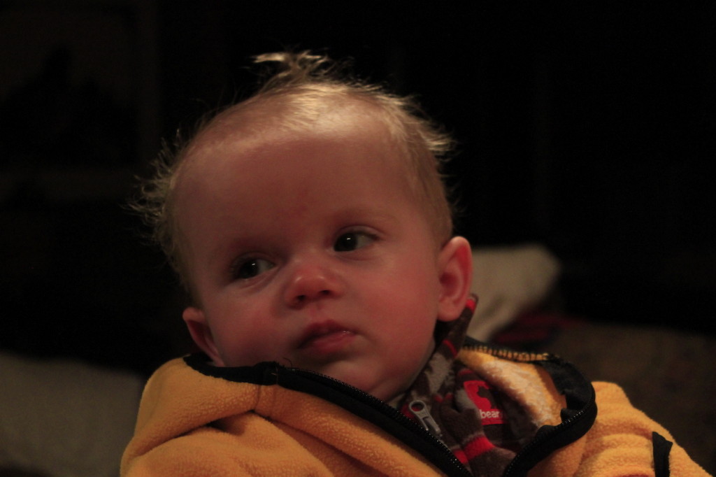 He's up for it! Even if he's not sure about the sanity of his parent.